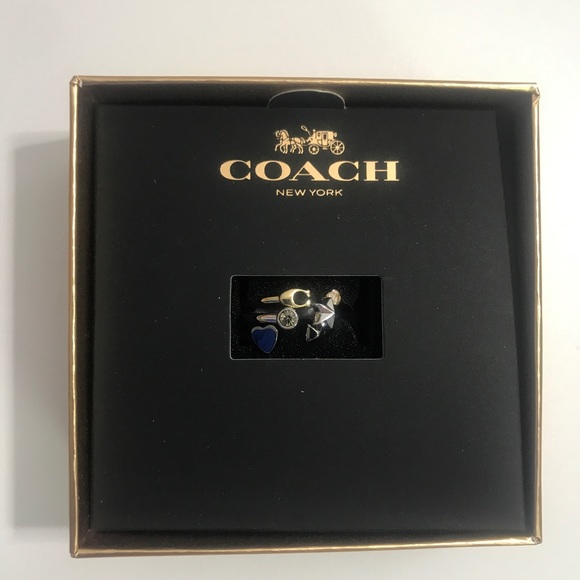 NWT COACH STARDUST RING SET F24238 SIZE 7 - Picture 5 of 8